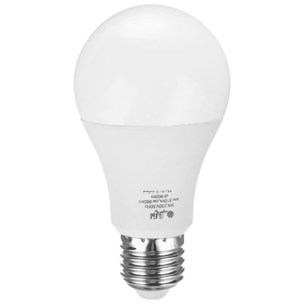 لامپ ال ای دی و کم مصرف لامپ LED حبابی - 9 وات سرپیچ معمولی